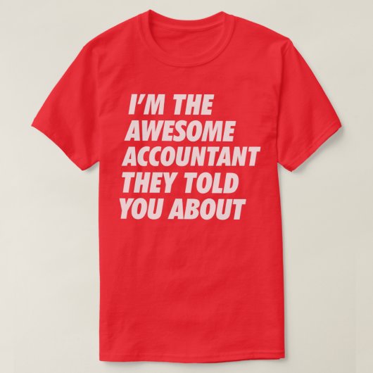 あの会計士がBについて話した Tシャツ (デザイン正面)