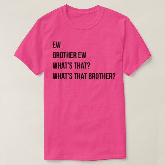 あの兄弟は何だ Tシャツ (デザイン正面)
