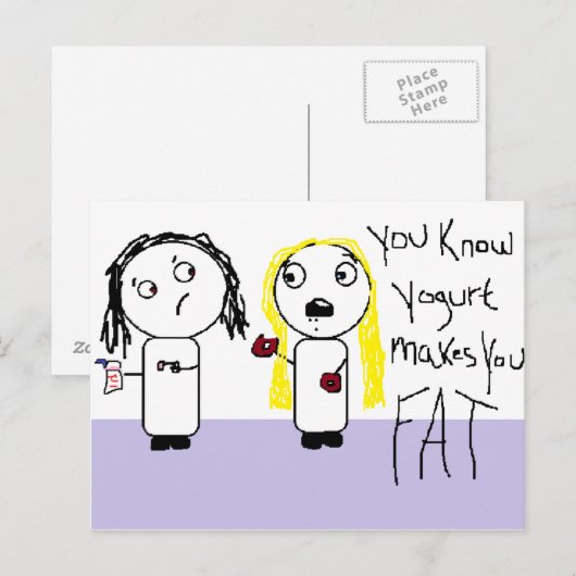 あの友人… ポストカード (正面/裏面)