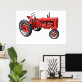 あの古いトラクターを愛してる ポスター (ホームオフィス)