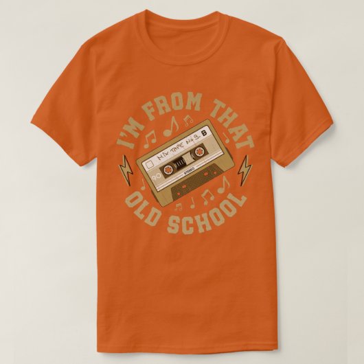 あの古い学校の人2 Tシャツ (デザイン正面)