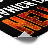 あの地獄のレベルは? ポスター (角)