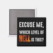 あの地獄のレベルは？ マグネット (正面/裏面)