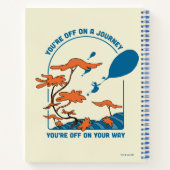 あの場所へ行こう！旅立ち" ノートブック (裏面)