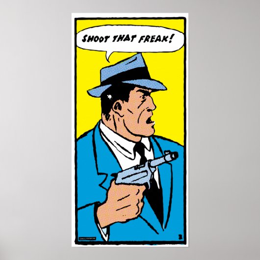 あの変態を撃て！（小さいサイズ） ポスター (正面)