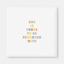 あの女は人に付き合わざるを得ぬ マグネット