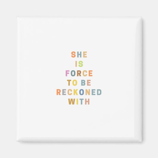 あの女は人に付き合わざるを得ぬ マグネット (正面)