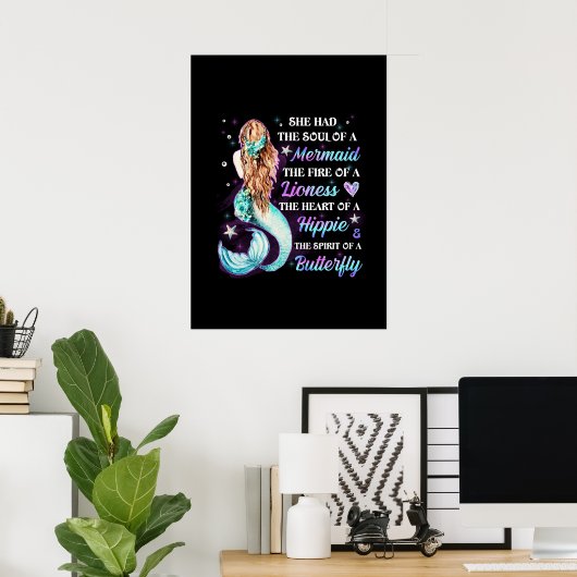 あの女は人魚の魂がある ポスター (ホームオフィス)