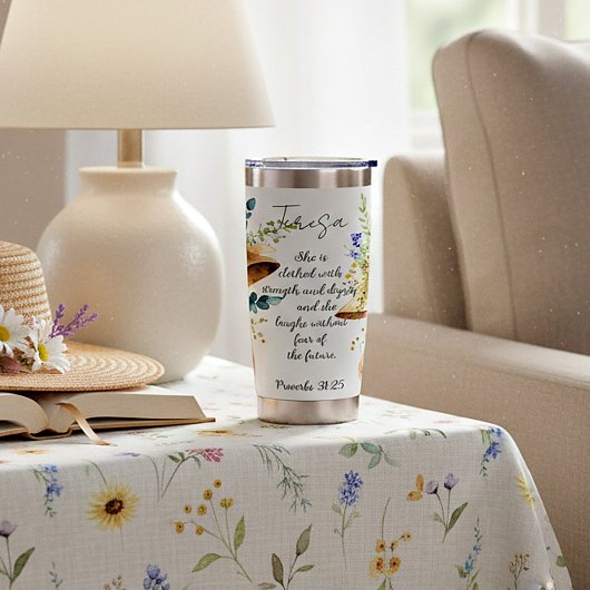 あの女は力ずくで着ているパーソナライズされた 保温保冷タンブラー