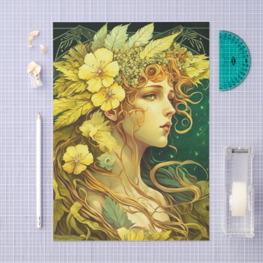 あの女は女神だ 薄葉紙 (クラフト)