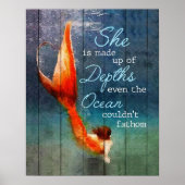 あの女は水底の人魚だ ポスター (正面)