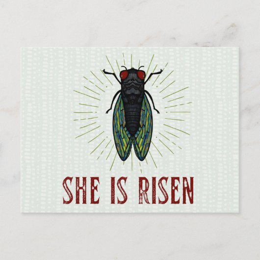 あの女は起き上がった ポストカード (正面)