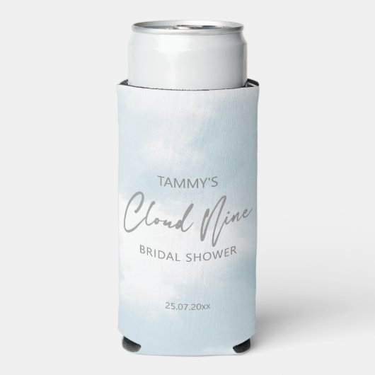 あの女は雲海に浮かぶ、ブライダルシャワーの恩恵を受けている スリム缶クーラー (Seltzer正面)