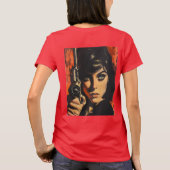 あの女はTシャツがリボルバーだ Tシャツ (裏面)