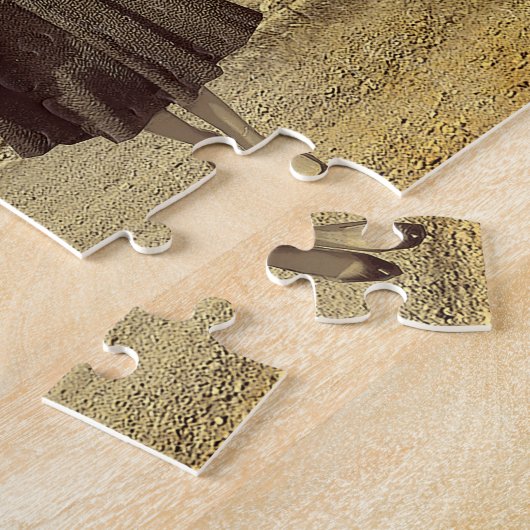 あの子は誰？ ジグソーパズル (側面)