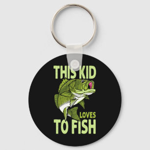 あの子は魚が好きだ魚釣り キーホルダー