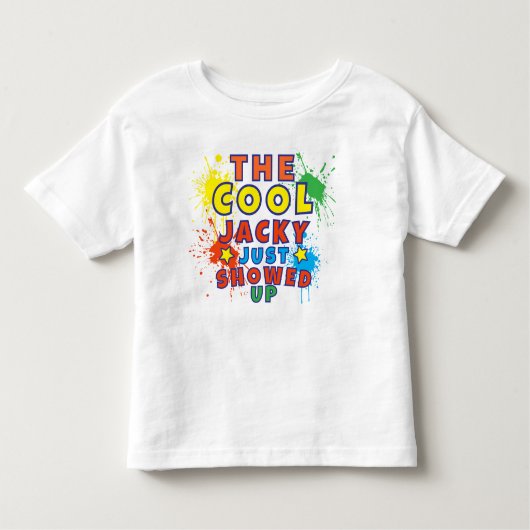あの子クールは現れた トドラーTシャツ (正面)