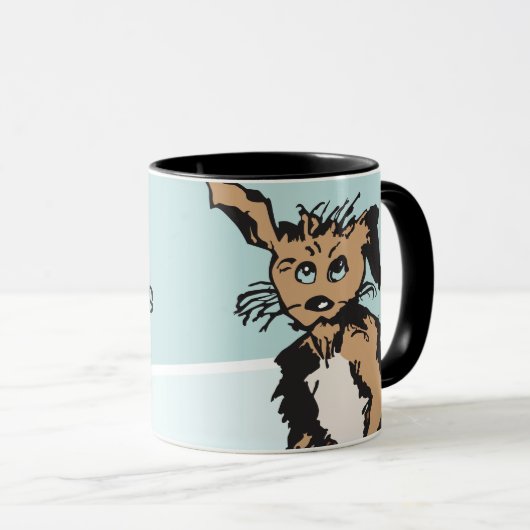 あの子犬のような目 マグカップ (正面右)