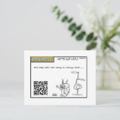 あの子猫のトイレは変わっちゃう ポストカード (スタンド正面)