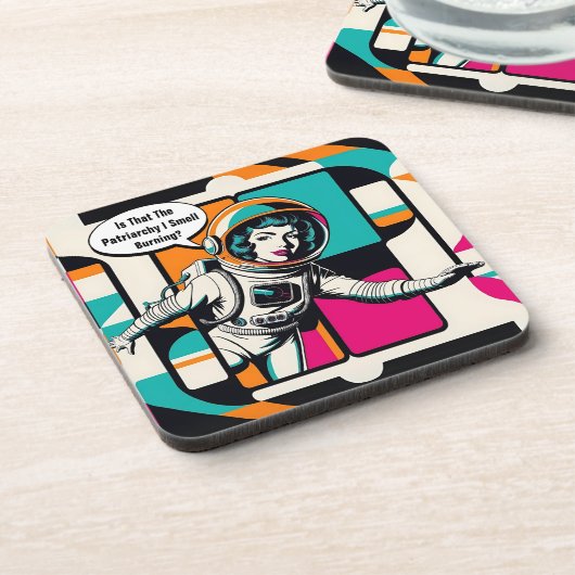 あの家父長制が燃えているのか？ コースター (左側)