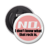 あの岩が何か分からない(ピンク) 栓抜き (正面)