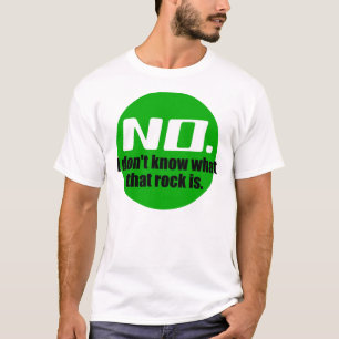 あの岩が何か分からない(緑) Tシャツ