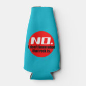 あの岩が何か分からない(赤) ボトルクーラー (正面)