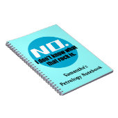 あの岩が何か分からない(青) ノートブック (右側)