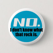 あの岩が何か分からない（青） 缶バッジ (正面)