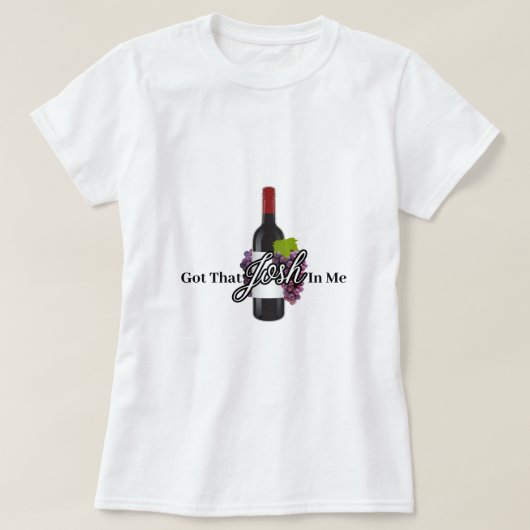 あの得冗談は酒に酔っている Tシャツ (デザイン正面)