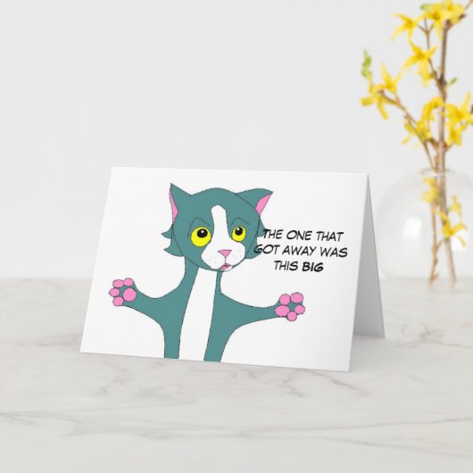 あの得.遠くに.. カード (黄色い花)