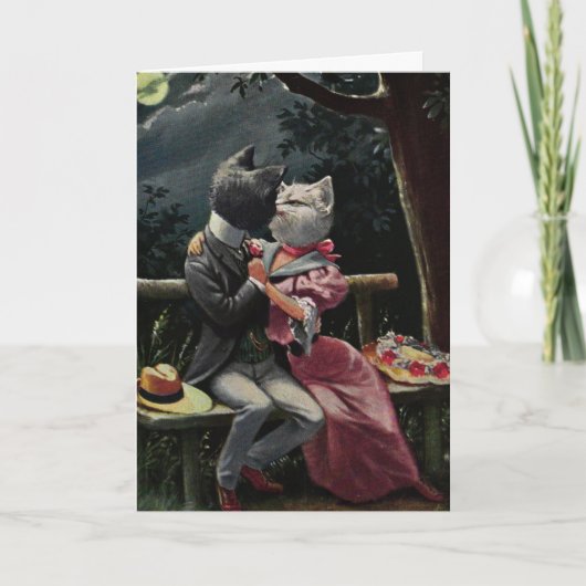 あの恋はいつまでも続くヴィンテージ カード (正面)