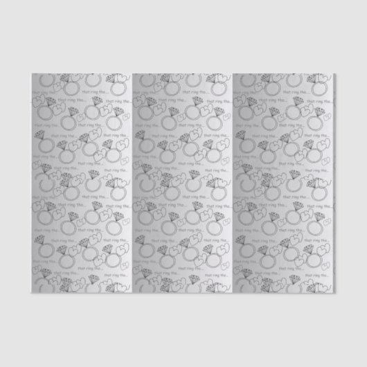 あの指輪だけど・・・ティッシュペーパー 薄葉紙 (正面)