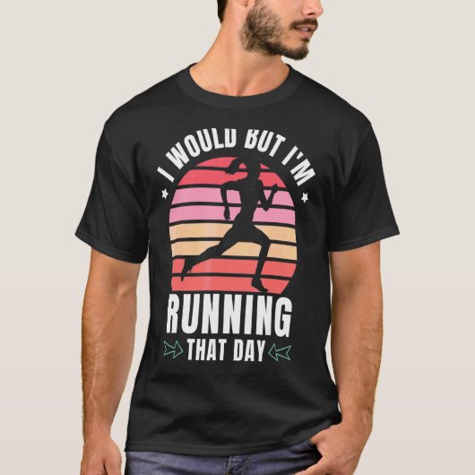 あの日ののランニングレトロはランニング私が Tシャツ (正面)