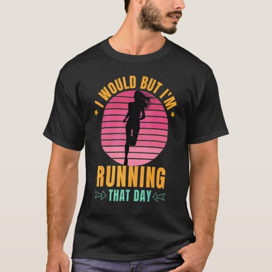 あの日ののランニングレトロはランニング私が Tシャツ (正面)