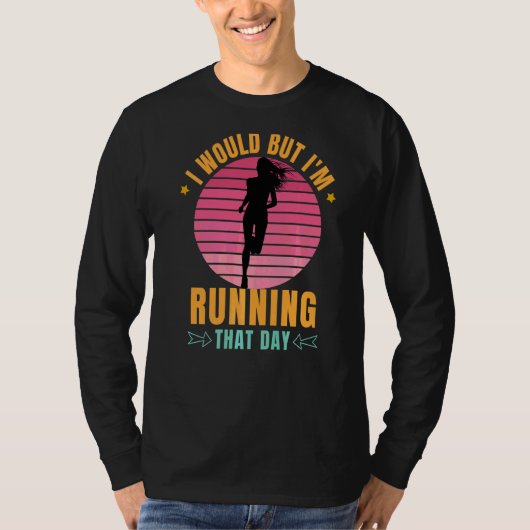 あの日ののランニングレトロはランニング私が Tシャツ (正面)