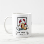 あの日は?犬の敏捷性事故 コーヒーマグカップ (左)