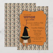 あの時期のハロウィン招待状 招待状 (正面/裏面)