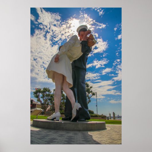 あの有名なキス ポスター (正面)