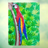 あの木に深紅のマカオが！ ウィンドウサイン (シート3)