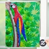 あの木に深紅のマカオが！ ウィンドウサイン (ホーム)