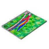 あの木に深紅のマカオが! ノートブック (左側)