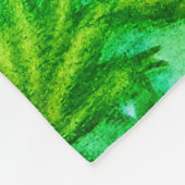 あの木に深紅のマカオが！ フリースブランケット (角)