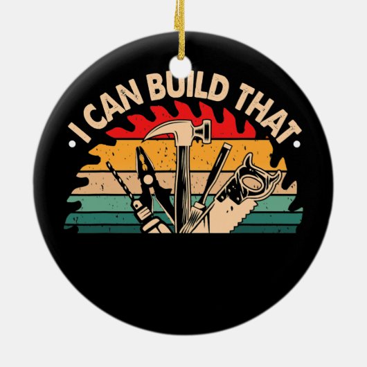 あの木工作れる大工おもしろいさ セラミックオーナメント (裏面)