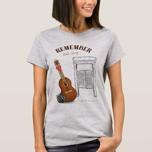 あの歌のTシャツを思い出せ Tシャツ (正面)