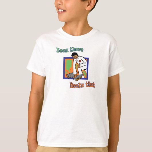 あの武術アーツの男子Tシャツを破った Tシャツ (正面)