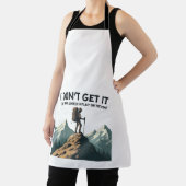 あの歩道がこんなに平らなハイキングに見えるとは思えない エプロン (インサイチュ)