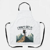 あの歩道がこんなに平らなハイキングに見えるとは思えない エプロン (正面)