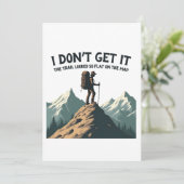 あの歩道がこんなに平らなハイキングに見えるとは思えない 招待状 (スタンド正面)