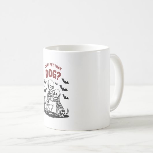 あの犬のハロウィンをペットにできるか コーヒーマグカップ (正面右)